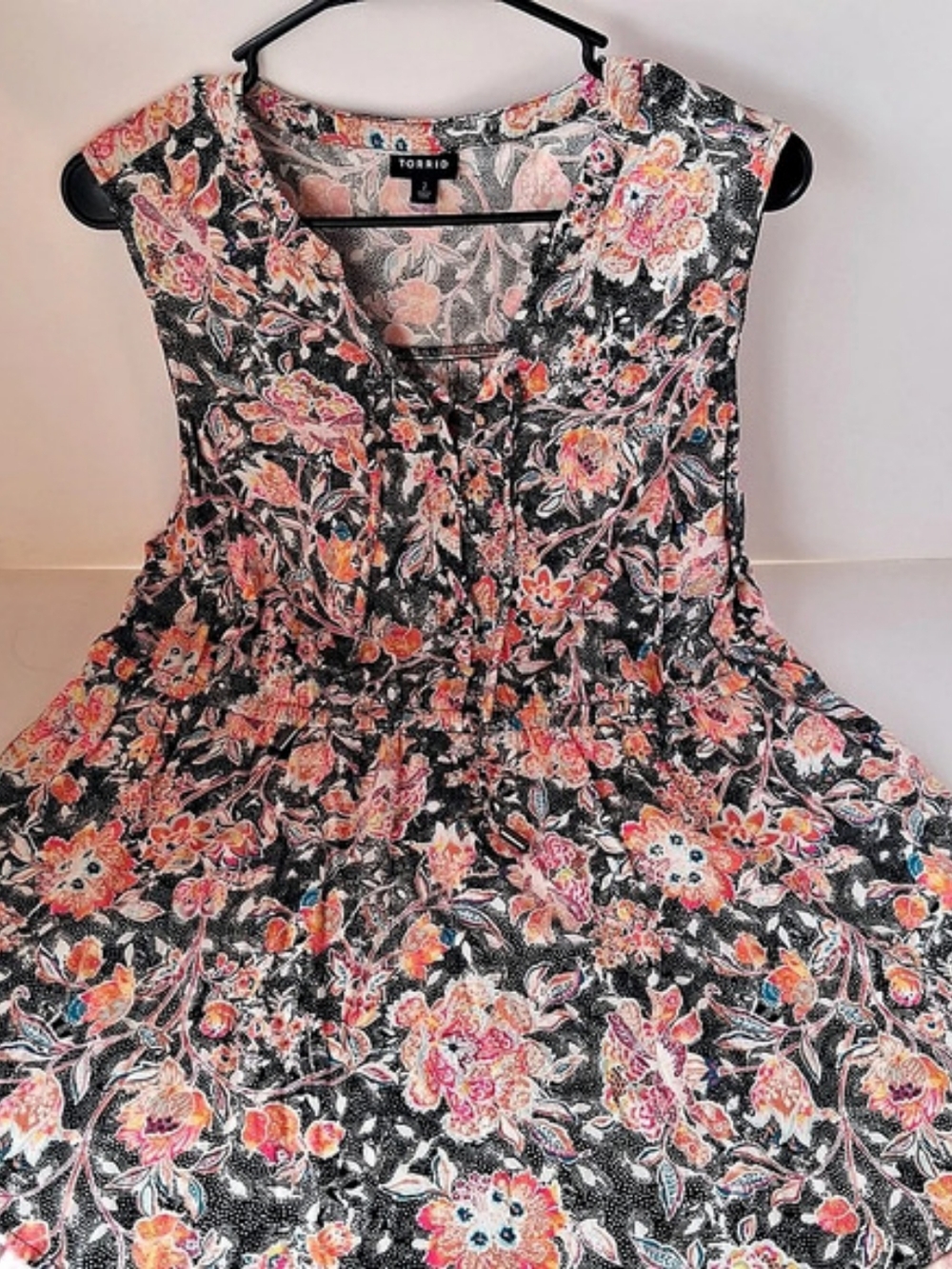 Torrid Floral Blouse Size 2